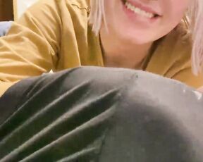 Süße Blondine Amateur-BBW beim hausgemachten Sex